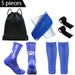 Professional Game Football Sports Suit Football Anti Slip Socks Sports Socks Calf Guard Bandage Socks Sports Backpack_vogvips.com