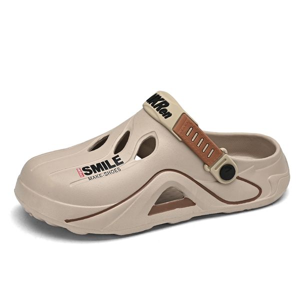 2024 Designer Men Summer Sandals Clogs Home Platform Garden Slippers Casual Slides Soft Sole Light Beach Slipper_vogvips.com