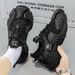Summer Men's With Fly-knit Mesh, Breathable Slip-on Trendy Shoes, Thick-soled, Fashionable, Non-slip, Wear-resistant,_vogvips.com