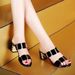 Summer For Outdoor Wear 2026 New Fairy Style Mid-Heel Fashionable Korean Versatile Sandals High-Heeled Women's Shoes_vogvips.com