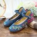 Embroidered Cloth Casual New Style, Slope Ethnic Women's Singles Shoes, Canvas Shoes_vogvips.com