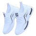 Men's Breathable Mesh Sports Shoes Summer Trendy Casual Flyknit Sneakers Soft Sole Running Shoes for Students_vogvips.com