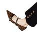 French-style Flat Pointed-toe Leopard Print Mary Jane Shoes, 2025 Autumn New Model, Black, Elegant And Fashionable, With_vogvips.com