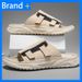 Men Sandals Comfortable Soft Elastic Flat Bottom Outdoor Walking Casual 2026 New Summer Open Toed Breathable Beach Shoes_vogvips.com
