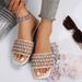 Large Size Slippers Woman First Color Diamond Pearl Shoes Cross Border Slippers Woman_vogvips.com