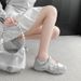 Spring Autumn Elegant Sexy Bow Sports And Leisure Fashionable Best Selling New Comfortable Mary Jane Women's Shoes_vogvips.com