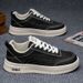 Men's Shoes Breathable Canvas Shoes Men's Platform White Shoes Sports Shoes Casual Board Shoes Men_vogvips.com