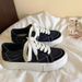 Lightweight Hong Kong Style Red Breathable Canvas Shoes Women's Low-top Casual Board Shoes Hong Kong Style_vogvips.com