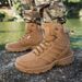 Mountaineering Boots High-quality Training Boots Winter Desert Hiking Shoes Men's Non-Slip Waterproof Outdoor Warm Leather Boots_vogvips.com