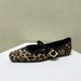 Women's 2026 Autumn New Black Leopard Print Square-Toed Flat European Style Shallow Mouth Single Shoes For Women_vogvips.com