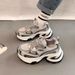 Mesh Breathable Dad Shoes For Women New Thick Sole Height Increase Thin Lightweight Versatile Casual Sports Shoes Trend_vogvips.com
