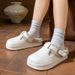 Women's Shoes Autumn And Winter Plus Velvet Versatile Waterproof Cotton Slippers For Women Thick Soles Step On Shit Feeling Warm Home_vogvips.com