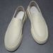 Pure White Men's Spring New Thick-Soled Sneakers Genuine Breathable Slip-On Lazy Loafers Casual Leather Shoes_vogvips.com
