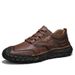 Large Size Martin For Men, Fleece-Lined Cotton Shoes, Men's Spring And Autumn New Mid-Top Outdoor Casual Ankle Boots_vogvips.com