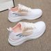 F369-7 New Trendy Women' For All Seaon, Flyknit Fabric Caual Sneaker, Korean Style Veratile Breathable Sport_vogvips.com