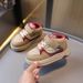 Spring New Children's Sports Shoes Sneakers Solid Bottom Boys Basketball Shoes High Top Girls Velcro Bread Shoes_vogvips.com