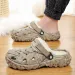 Winter Men Warm Furry Slippers Soft Home Cotton Shoe EVA Fluff Slides Casual Outdoor Comfortable Plush Fur Clogs_vogvips.com
