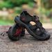 Cross-Border Large-Size Wading Shoes, Non-Slip And Wear-Resistant, Top Quality Popular Top-Layer Cowhide Outdoor Beach Sandals,_vogvips.com