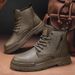 European Warm Series Martin High Top Work Autumn Winter New Sports Wear-resistant Casual Outdoor Hiking Shoes Waterproof Men's Boots_vogvips.com
