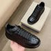 2023 New Summer Crocodile Pattern Black Men's Breathable For Running And Leisure Sports Board Shoes_vogvips.com