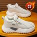 Winter Men's Shoes With Fleece Lining And Thickened Cotton, Men's Casual Non-Slip Thick-Soled Warm Cotton Boots, Snow Bo_vogvips.com