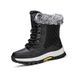 Winter Snow Boots, Couple Sports, Cotton Boots, Large Size With Fleece, Warm Cotton Shoes, Versatile Snow Boots_vogvips.com