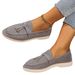 LeFu Shoes Plus Size Casual Women's Single Shoe 2025 Spring Autumn New Style European And American Foreign Trade Lazy Bean Shoe_vogvips.com