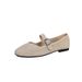 Cross-border Foreign Trade Fly-knit Low-cut Slip-on Princess 2026 New Model Square Toe Breathable Women's Shoes Large_vogvips.com