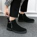 European Warm Series 2025 Youth Short High Top Shoes Martin Suede Leather Men Boots Inner Height Increase Trendy_vogvips.com