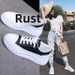 2025 New Spring Summer Casual Trendy Versatile Sneakers Hidden Heel White Women's Shoes_vogvips.com