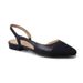 In-stock Foreign Trade Cross-border French-style Chunky Heel High-heeled Color-blocked Backless Closed-toe Sandals,_vogvips.com