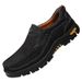 Men's Shoes Outdoor Mountaineering Casual Heavy Dad Grandpa Shoes Men's Lazy Single Shoes_vogvips.com