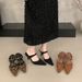 Chuyuji Niche Suede Leopard Print High Heel Mules For Women, French Style, Spring/Summer 2026_vogvips.com