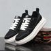 Men's Spring/Summer New Sporty Casual Mesh Shoes, Versatile Breathable White Shoes, Ultra Light Thick Sole Height Increasing Sneakers, Men's X18_vogvips.com