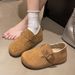 2025 Vintage Internal Height Increase Fleece-Lined Warm Shoes For Women New Versatile Comfortable Slip-On_vogvips.com