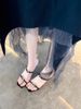 One Line With High Heels Women, 2025 Summer New Rhinestone Open Toe Sandals For Women To Wear Externally_vogvips.com
