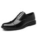 Wenzhou 2025 Three-Joint Suit Business Formal Leather Men Pointed Oxford Brown Wedding Groom Shoes_vogvips.com