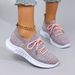 Spring Autumn New Women's Casual Lace-Up Comfortable, Breathable, Lightweight, Wear-Resistant Sports And Leisure Shoes_vogvips.com
