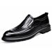 Business Men's Attire, Casual Leather Shoes, Men's Thick Soled Leather, Fashionable Sole, Soft Surface, Breathable Attire, Shoes, Surface,_vogvips.com