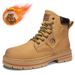 European Warm Series Fleece-Lined Martin 2025 Autumn Winter New Leather Warm Thick Fashion British Youth Trend Motorcycle Boots For Men_vogvips.com