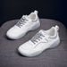 Autumn New Breathable White For Women, Ins Korean Edition Versatile Sports Casual Running Board Shoes, Trendy Shoes_vogvips.com