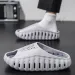 hot Free Delivery Slippers Fashionable Solid Color Men's Drag Casual And Comfortable Foot Feel Anti Slip_vogvips.com
