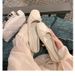Cowhide Version ~ Soft Sole Shallow Mouth Bowknot White Ballet Genuine Leather Mary Jane Flats Women's Flat Shoes_vogvips.com
