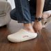 Waterproof And Oil-proof Kitchen Work Shoes Fashion Slippers Wear Slippers With Thick Soles_vogvips.com
