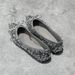 Single Shoe Women's 2025 New Silver Sequined Flat Bottomed Temperament French Pointed Scoop Shoes Large Size Women_vogvips.com