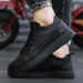Suitable For All Seasons 2025 Autumn New Casual Teenagers, Men's Low-top Lace-up Leather Shoes For Outdoor Wear_vogvips.com