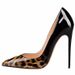 Gradient High Heels Leopard Print European And American Women S Shoes Supply_vogvips.com