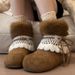 Snow Boots For Women In Autumn And Winter, New Style With Plush And Warm Cotton Shoes_vogvips.com
