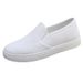 Women's Shoes White Sneakers For Men And Women Summer Flat Slip-On Non-Slip Nurse Shoes Pure White And Black Work Shoes_vogvips.com