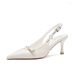 Dress Shoes Summer High Heels Sandals Buckle Punk Style Stiletto Pointed Toe Sexy Fashion Women's Luxury Women Designers_vogvips.com